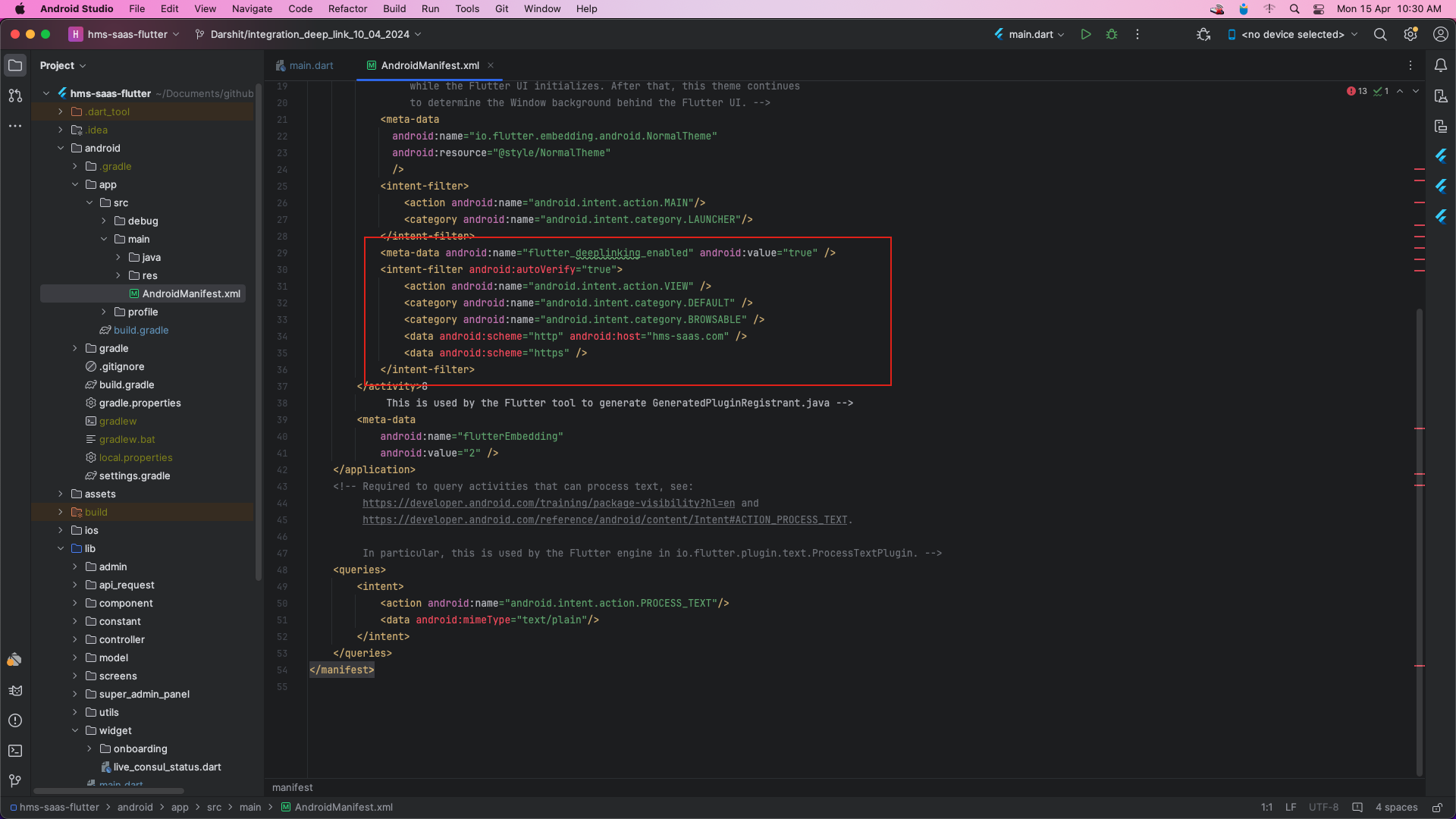HTML Structure