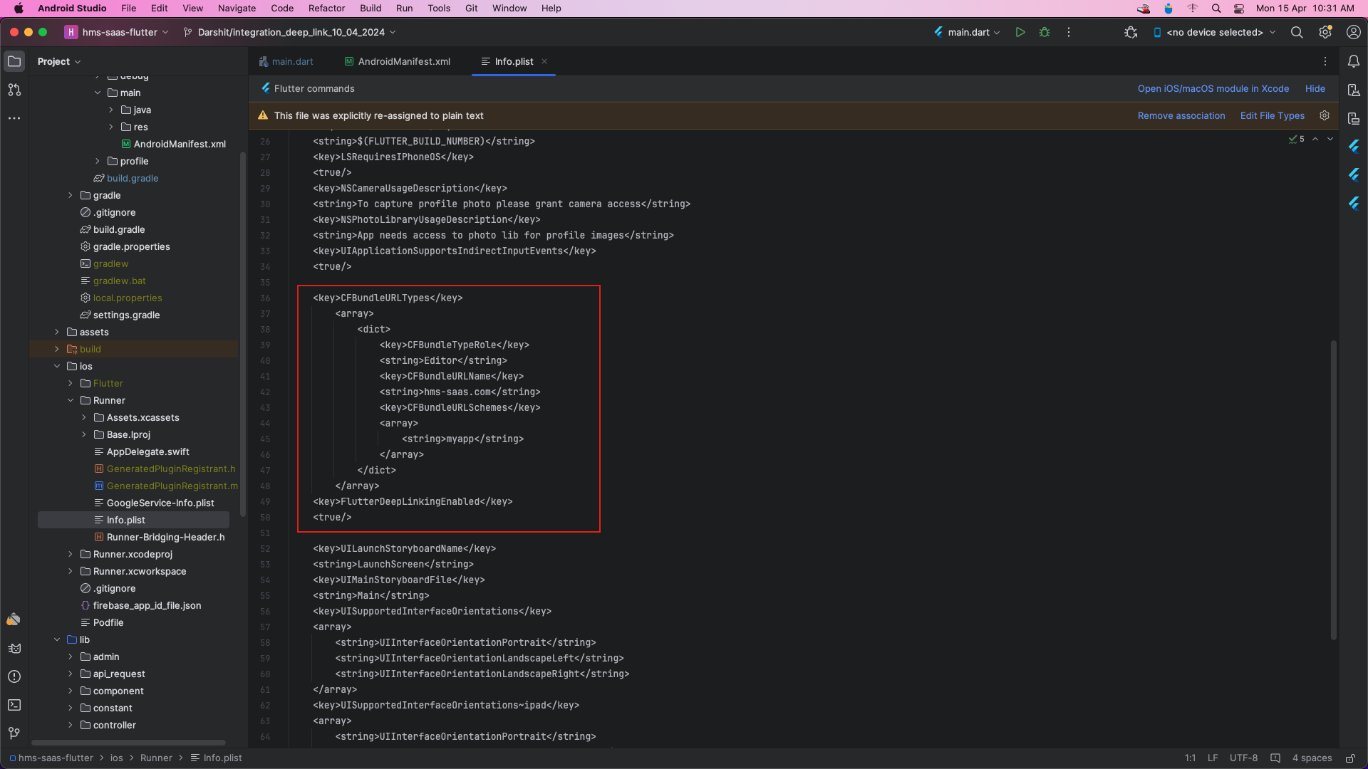HTML Structure
