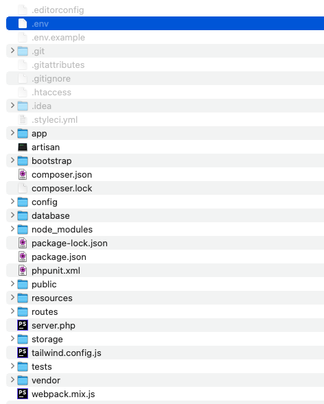 Setup Default DB